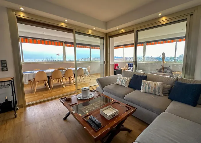 Vue Mer, Face Port, Proximite Centre Et アンティーブ